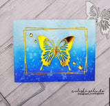 SWALLOW TAIL BUTTERFLY DIE - GINA MARIE DESIGNS