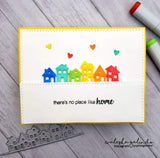ROW OF HOUSES DIE - Gina Marie Designs