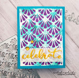 WALLPAPER BACKGROUND PLATE DIE - GINA MARIE DESIGNS