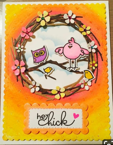 DOGWOOD FLOWER WREATH DIE SET - Gina Marie Designs