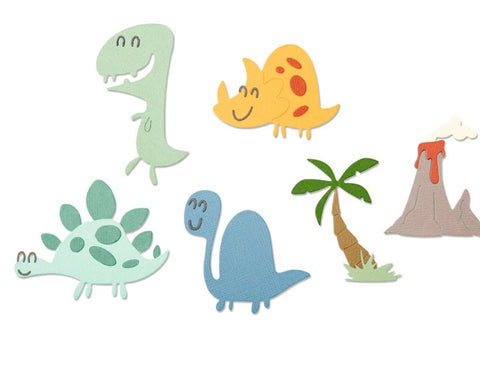 DINOSAURS - SIZZIX THINLET DIES