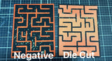 MAZE LABYRINTH DIE - Gina Marie Designs