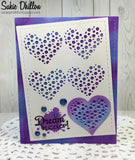 CUT IN CUT OUT HEART DIE SET - Gina Marie Designs