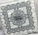 LOTUS BLOSSOM LACE SQUARE DIE SET - Gina Marie Designs