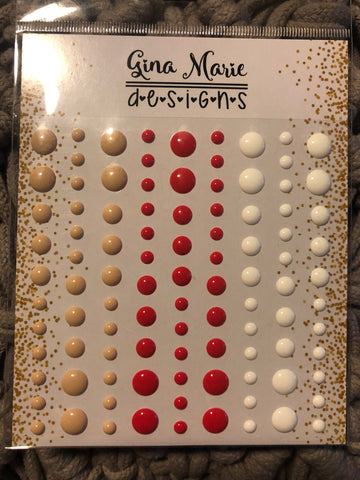 STRAWBERRY SHORTCAKE ENAMEL DOTS - Gina Marie Designs