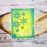 BLESSED GRATEFUL THANKFUL DIE SET - Gina Marie Designs