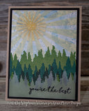 MOUNTAIN SCENE DIE SET - Gina Marie Designs