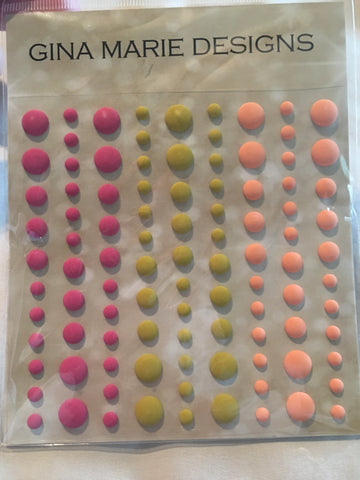 INDIAN SUMMER MATTE STYLE ENAMEL DOTS - Gina Marie Designs