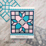 QUILT DIE #11 ARROWS AND SQUARES DIE - Gina Marie Designs