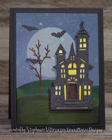 HAUNTED HOUSE DIE SET - Gina Marie Designs