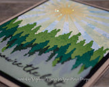MOUNTAIN SCENE DIE SET - Gina Marie Designs