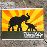 TRUNKS UP ELEPHANTS DIE SET - Gina Marie Designs
