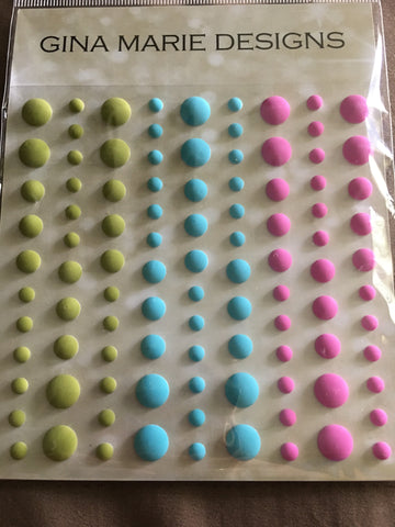 PARADISE MATTE STYLE ENAMEL DOTS - Gina Marie Designs