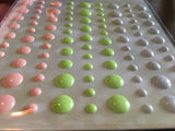 MAGNOLIA BLOSSOM GLOSS STYLE ENAMEL DOTS - GINA MARIE DESIGNS