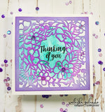 4x4 FLOWER BLOCK DIE - Gina Marie Designs
