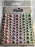 CACTUS FLOWER MATTE STYLE ENAMEL DOTS - Gina Marie Designs