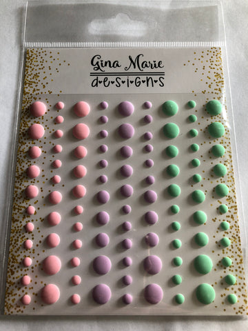 CACTUS FLOWER MATTE STYLE ENAMEL DOTS - Gina Marie Designs