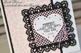 LACEY LATTICE SQUARE DIE SET - Gina Marie Designs