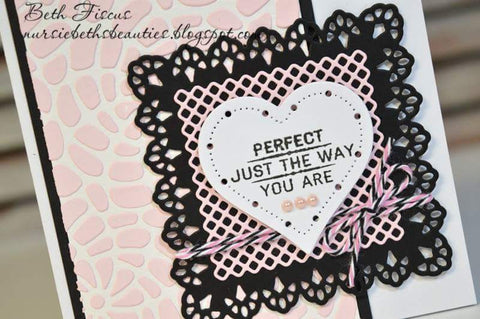 LACEY LATTICE SQUARE DIE SET - Gina Marie Designs