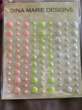 MAGNOLIA BLOSSOM GLOSS STYLE ENAMEL DOTS - GINA MARIE DESIGNS