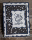 PETITE LOOPED LACE RECTANGLE DIE SET - Gina Marie Designs