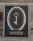 3 ANTIQUE KEY DIES - GINA MARIE DESIGNS