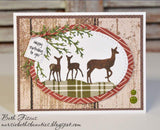 DEER FAMILY DIE SET - Gina Marie Designs