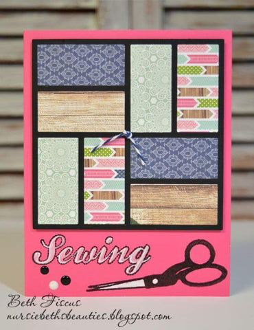 BLOCK STYLE QUILT DIE #6 - Gina Marie Designs