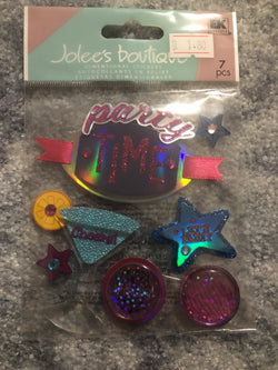 PARTY TIME - Jolees boutique stickers