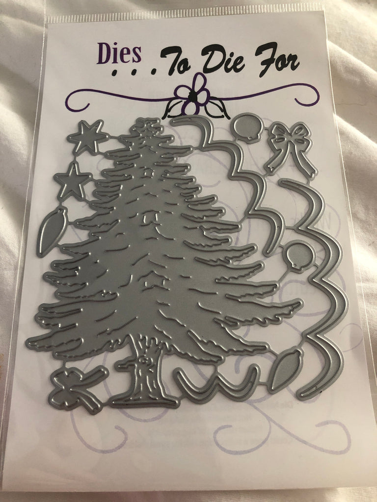 CHRISTMAS TREE DIES DIES TO DIE FOR Scrapbook Outlet Gina Marie Designs