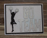 CHEERLEADERS DIE SET - Gina Marie Designs