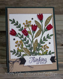DAINTY FLOWER WINDOW DIE - Gina Marie Designs