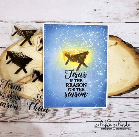 LAYERED MANGER STAMP SET - Gina Marie Designs