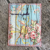 MOSAIC TRIANGLE EDGE RECTANGLE DIE SET - Gina Marie Designs