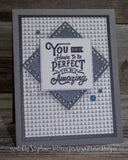 MOSAIC TRIANGLE EDGE SQUARE DIE SET - Gina Marie Designs
