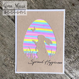 BUNNY EGG SCENE DIE SET - Gina Marie Designs