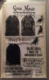 TOMBSTONE - GINA MARIE DESIGNS PHOTOPOLYMER CLEAR STAMPS