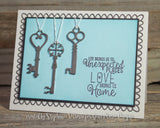 3 ANTIQUE KEY DIES - GINA MARIE DESIGNS