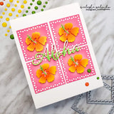 MOSAIC TRIANGLE EDGE SQUARE DIE SET - Gina Marie Designs