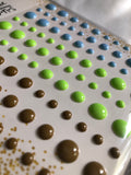 ALL BOY GLOSS STYLE ENAMEL DOTS - Gina Marie Designs