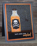 POISON BOTTLE & CREEPY CRAWLY BUGS DIE SET - Gina Marie Designs