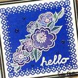 MINI HEART LACE SQUARE DIE SET - Gina Marie Designs