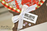 CUT IN CUT OUT SANTA SLEIGH SCENE DIE SET - Gina Marie Designs