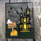 HAUNTED HOUSE DIE SET - Gina Marie Designs