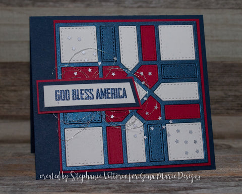 QUILT DIE #12 BLOCKS & LINES DIE - Gina Marie Designs