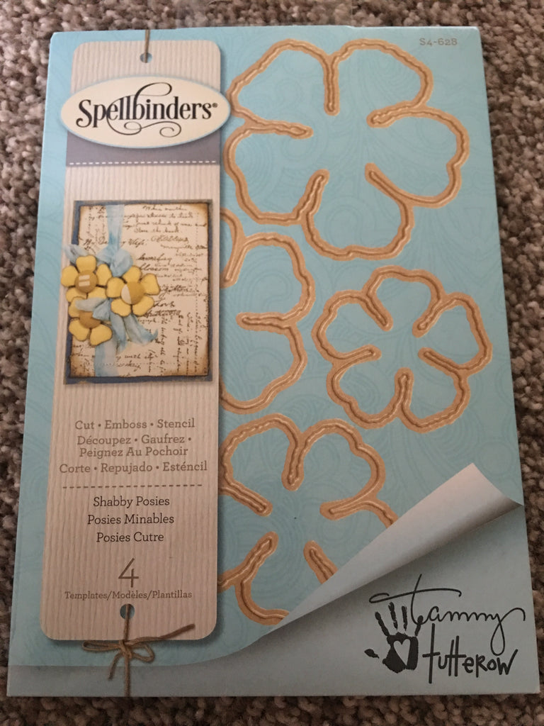 SHABBY POSIES - SPELLBINDERS DIES – Scrapbook Outlet - Gina Marie Designs