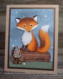 WEATHERED LOG & MUSHROOM DIE SET - Gina Marie Designs