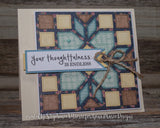 QUILT DIE #11 ARROWS AND SQUARES DIE - Gina Marie Designs