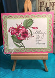 FRILLY LACE NESTED RECTANGLE DIE SET - Gina Marie Designs