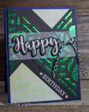 STAINED GLASS 4x4 BLOCK DIE - GINA MARIE DESIGNS